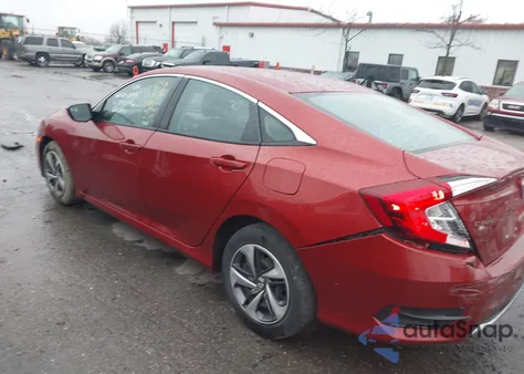 2019 Honda Civic Lx из США, поврежденный, VIN 19XFC2F65KE050492